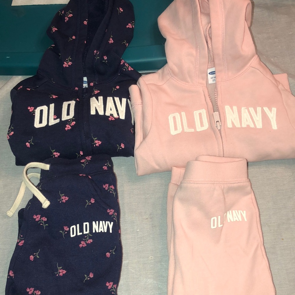 TODDLER OLD NAVY SWEAT OUTFITS